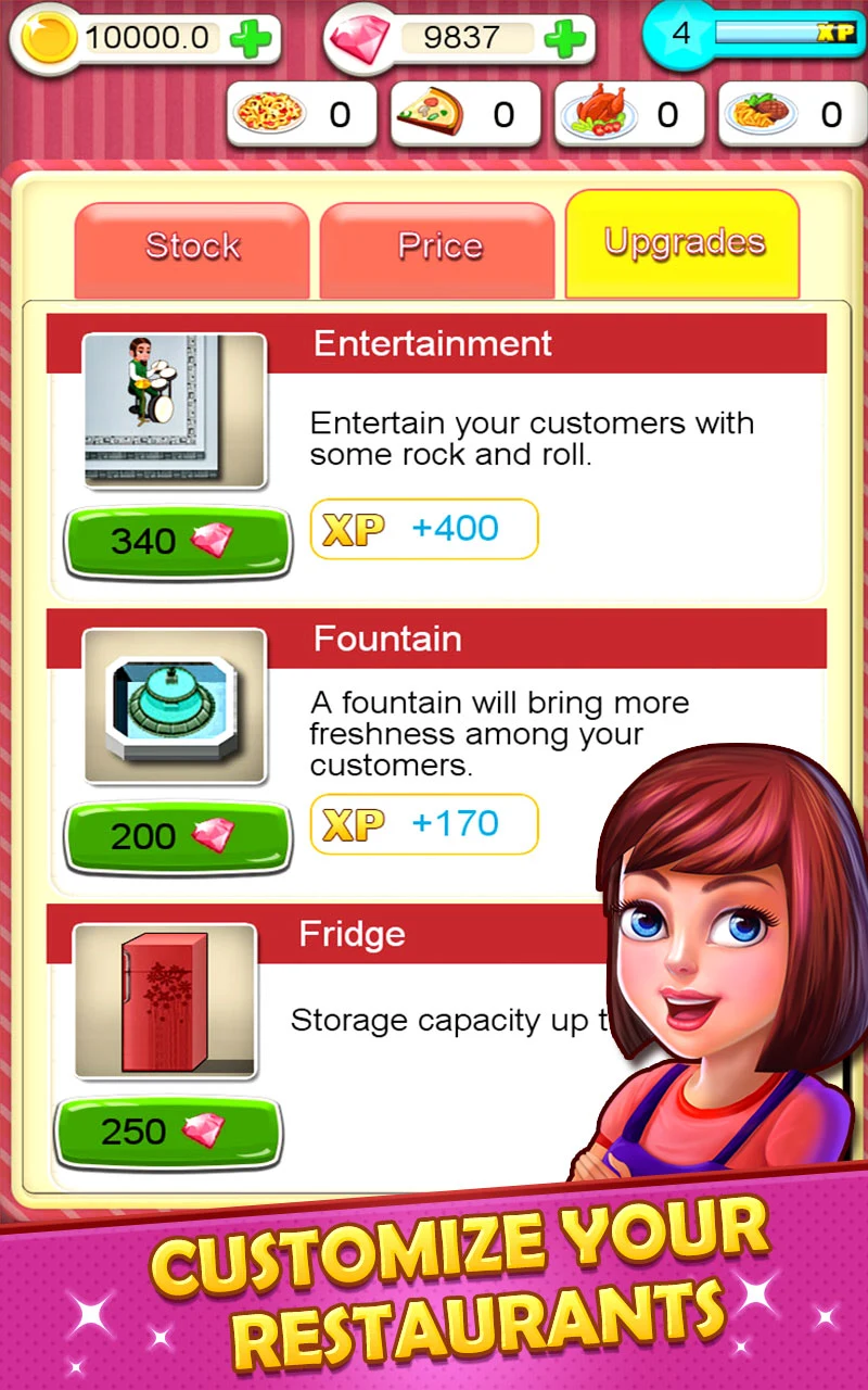 Restaurant Tycoon : Cafe game screenshot
